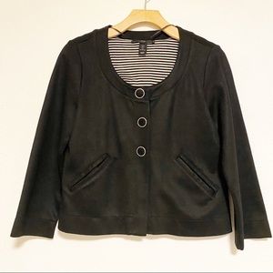 H&M black bolero blazer jacket